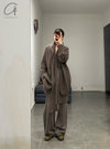 Mutedance 24 Autumn and Winter Cashmere Trousers MD-MD24FW119-BROWN MD24FW118 MD24FW119